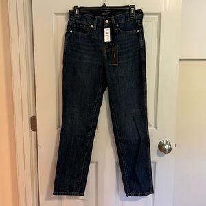 NWT - Banana Republic Denim - High Rise Straight Fit - 26/2 Petite